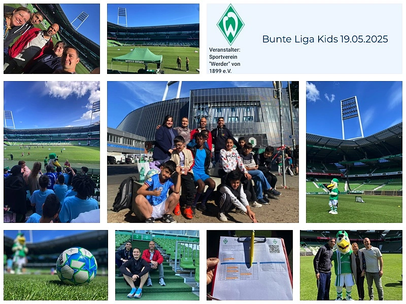 Eindrücke Fußballturnier Collage