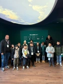 Gruppenbild im Stadion