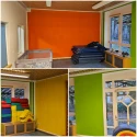 Toberaum mit neuer Farbe